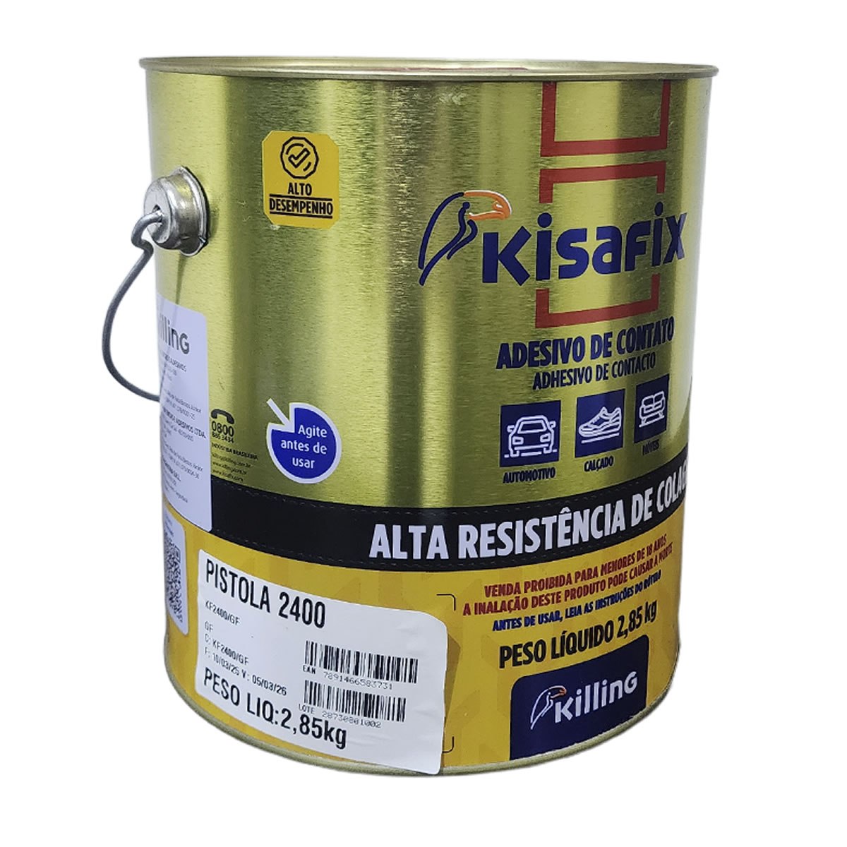 Cola de Contato Kisafix
