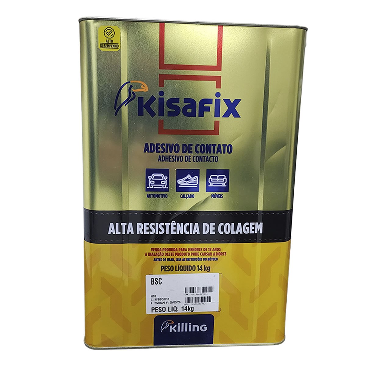 Cola de Contato Kisafix BSC